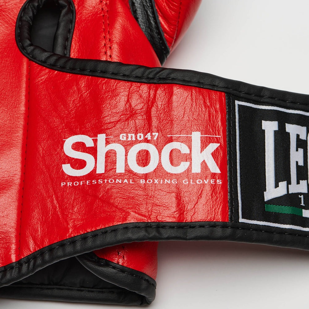 Боксерські рукавиці Leone GN047 SHOCK Red 12 унцій