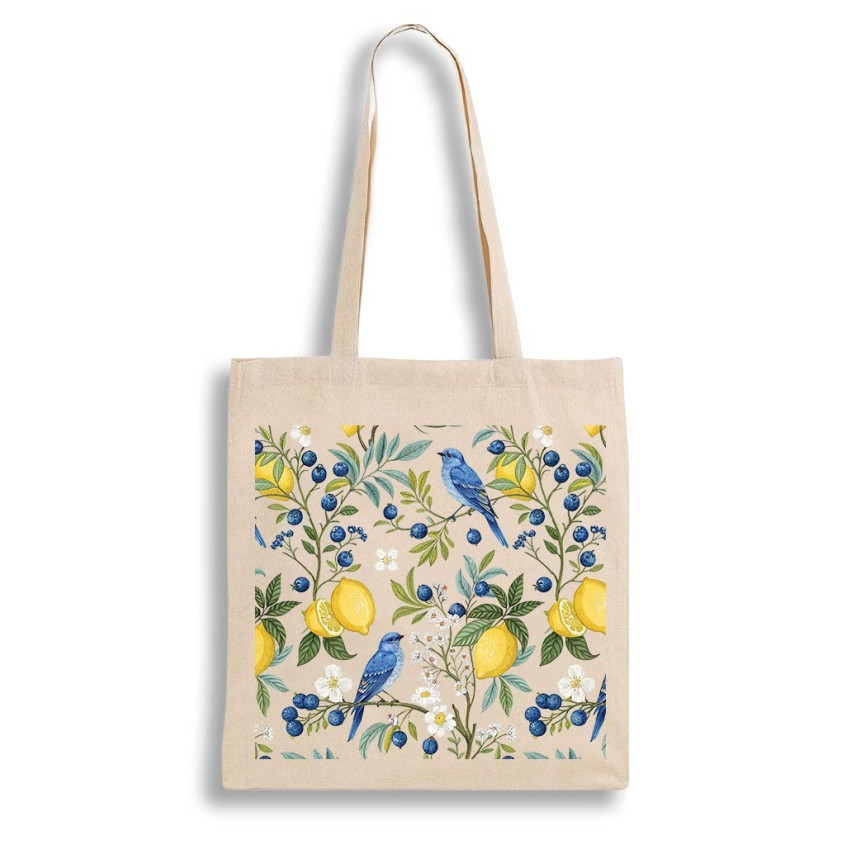 Екошопер BookOpt BK4102 Пташиний сад бежевий