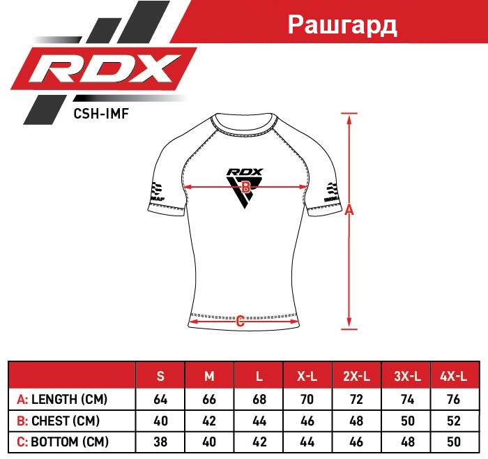КОМПРЕСІЙНА СОРОЧКА З ПОЛОВИННИМ РУКАВОМ IMMAF-1-RED-S