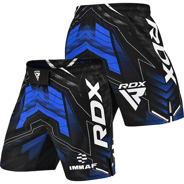 Шорти MMA SHORTS IMMAF-1-BLUE-S