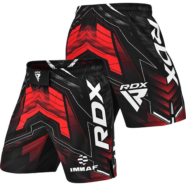 Шорти MMA SHORTS IMMAF-1-RED-S