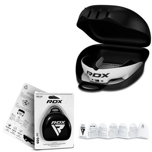 Капа RDX 3w доросла (вік 11+) White/Black