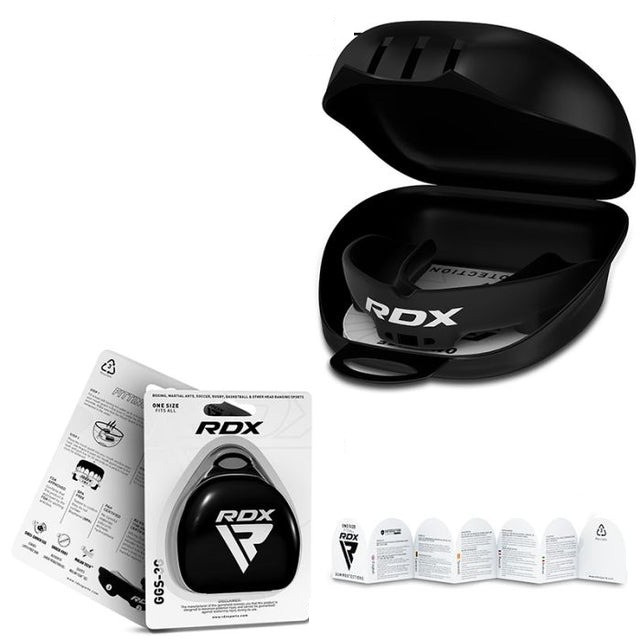 Капа RDX 3w доросла (вік 11+) Black