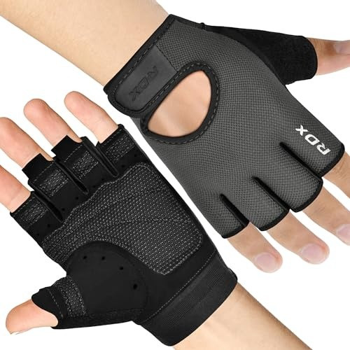 Рукавички для фітнесу T1 GREY-L