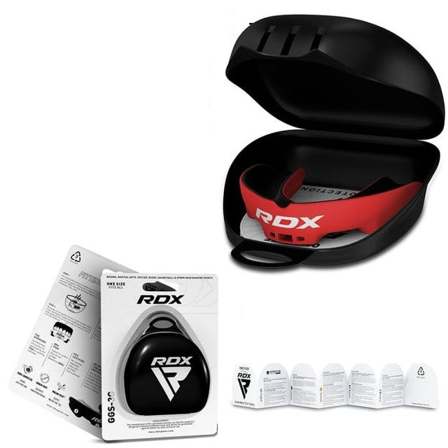 Капа RDX 3w доросла (вік 11+) Red/Black