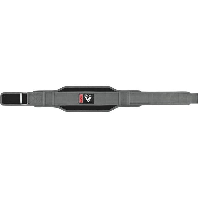 Пояс для важкої атлетики RDX RX5 Double Belt неопреновий Grey M