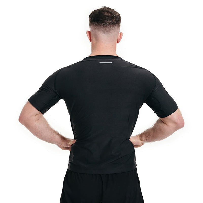 Чоловіча футболка RDX M1 з ефектом сауни Black 2XL