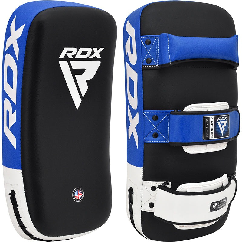 Пади для тайського боксу RDX T1 Curved Thai Kick Pad Blue
