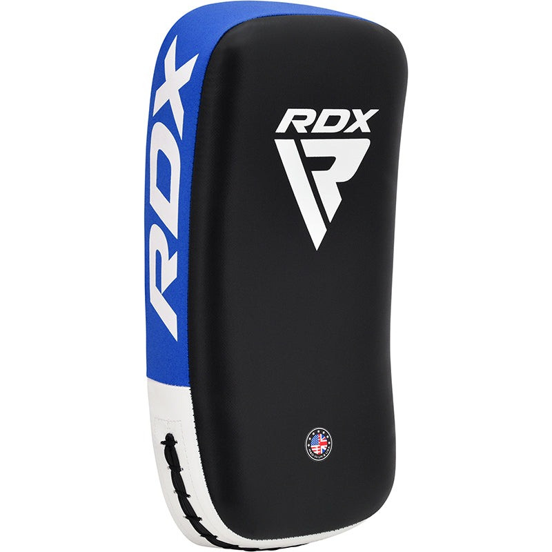 Пади для тайського боксу RDX T1 Curved Thai Kick Pad Blue