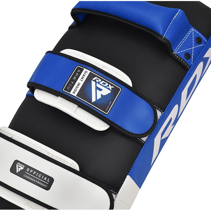 Пади для тайського боксу RDX T1 Curved Thai Kick Pad Blue