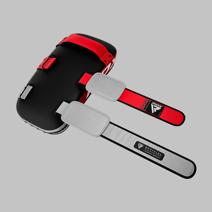 Пади для тайського боксу RDX T1 Curved Thai Kick Pad Red