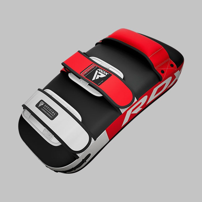 Пади для тайського боксу RDX T1 Curved Thai Kick Pad Red