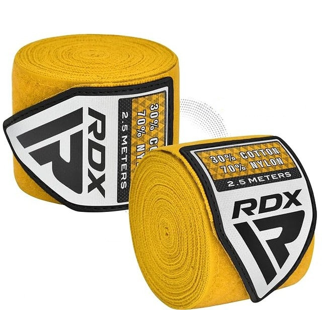 Бинти для боксу RDX Hand Wraps Yellow (2.5м.)