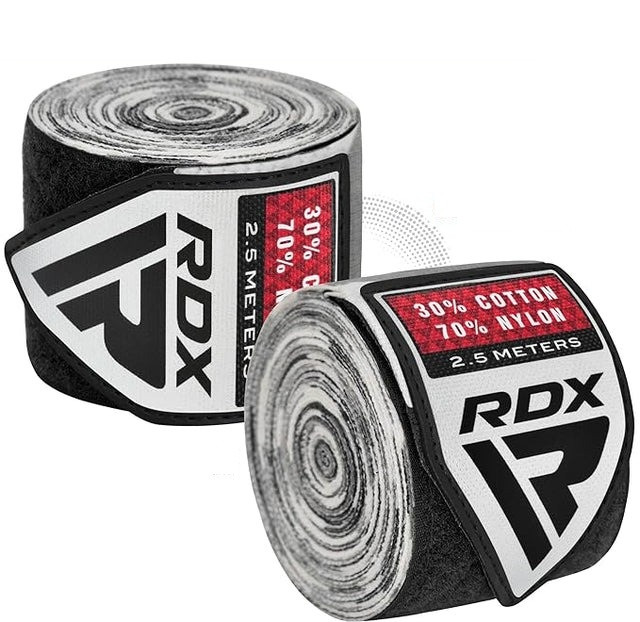 Бинти для боксу RDX Hand Wraps CAMO Grey (2.5м.)