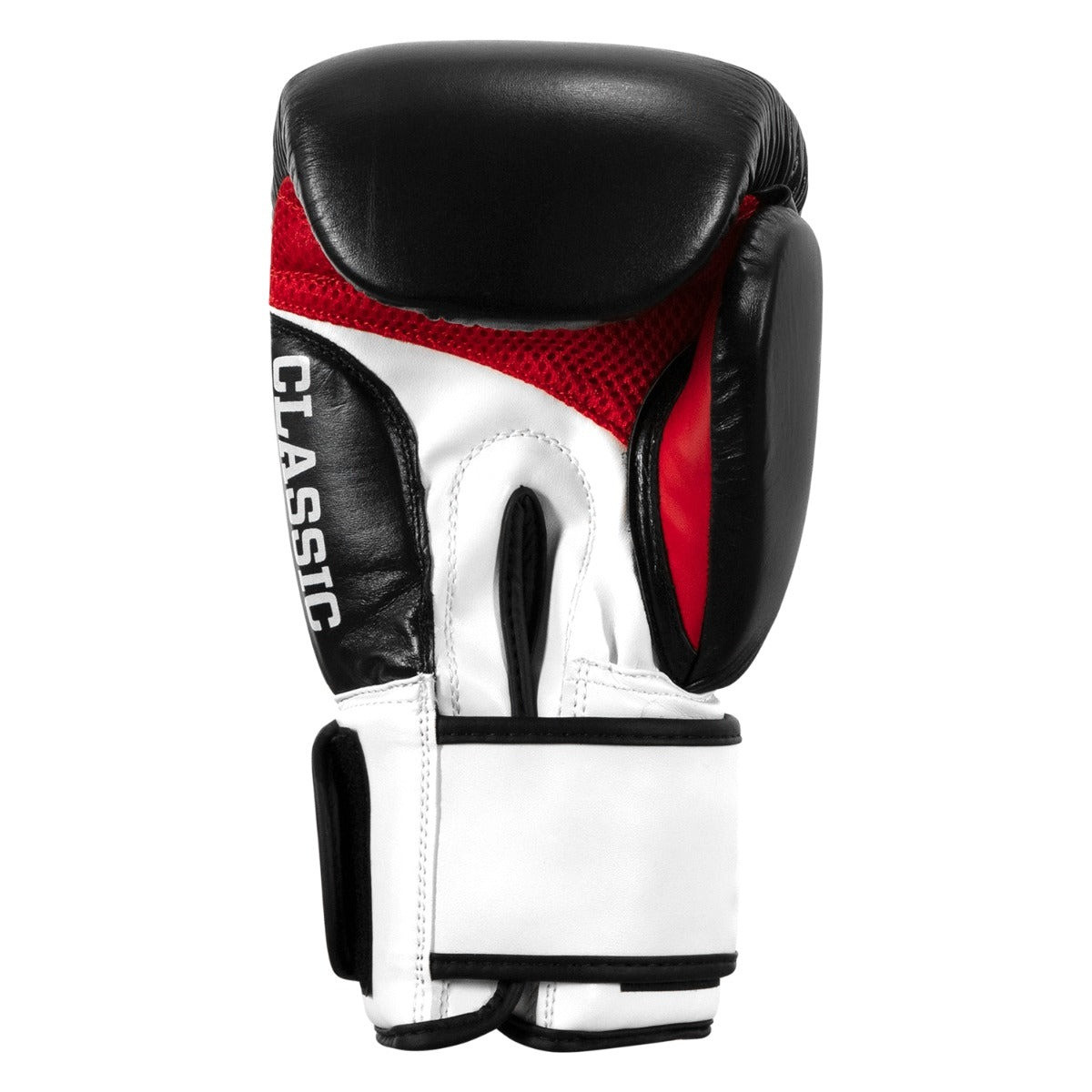 Боксерські рукавиці TITLE Classic Leather 2.0 Black/White/Red XL 16 oz