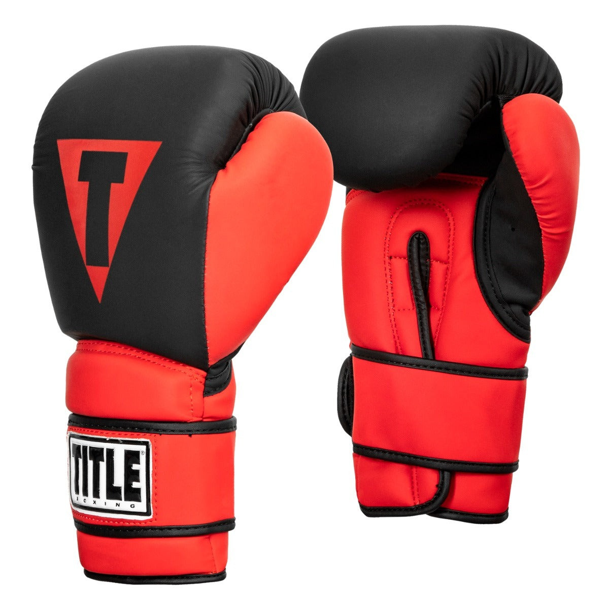 Боксерські рукавиці TITLE Boxing Guts and Glory Black/Red L 14oz