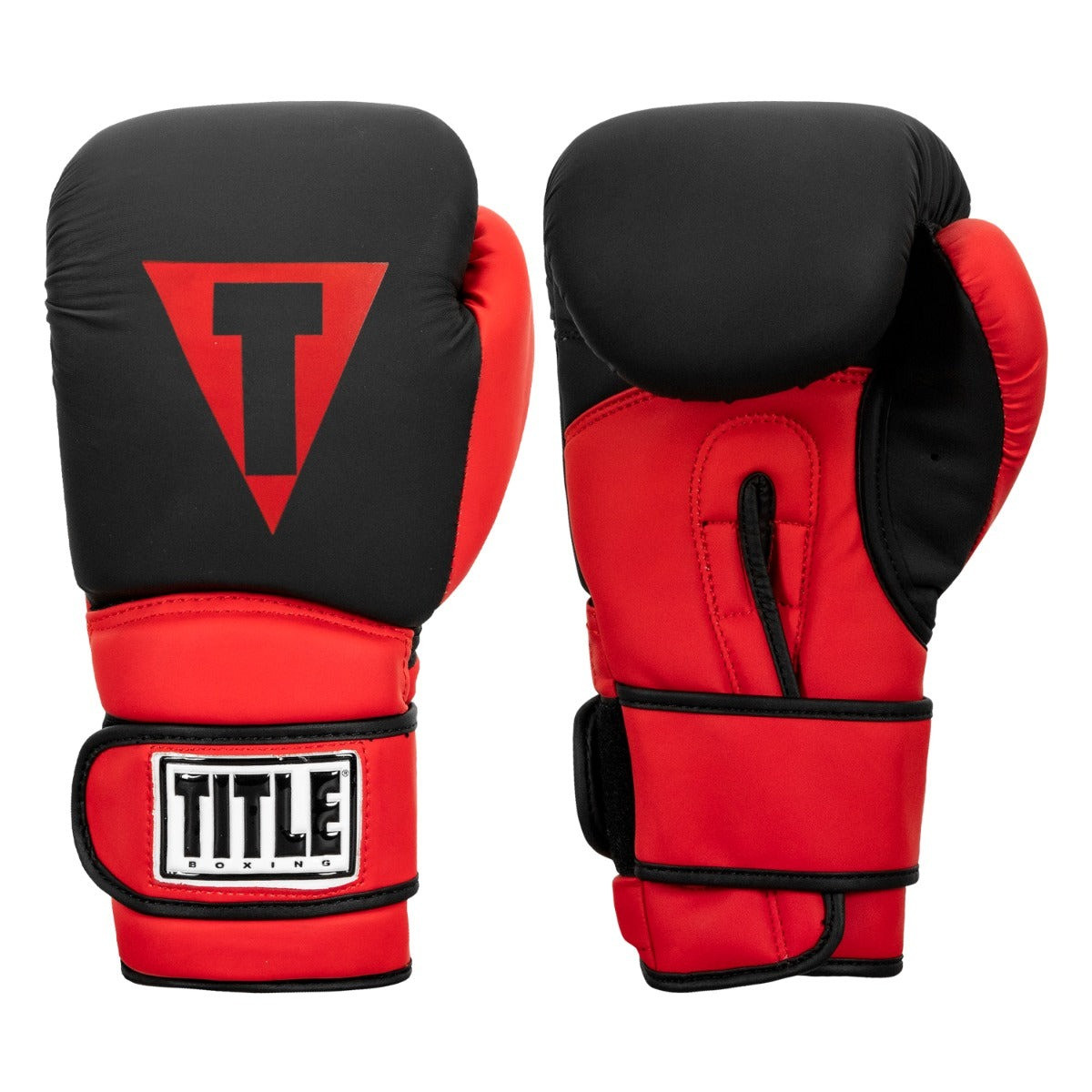 Боксерські рукавиці TITLE Boxing Guts and Glory Black/Red L 14oz