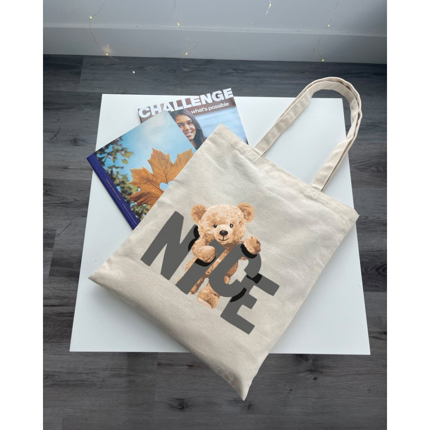 Екошопер BookOpt BK4054 Nice Teddy Bear бежевий
