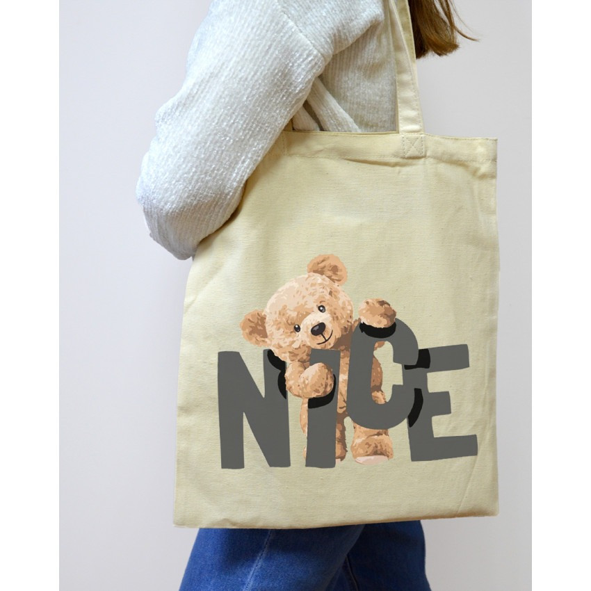 Екошопер BookOpt BK4054 Nice Teddy Bear бежевий