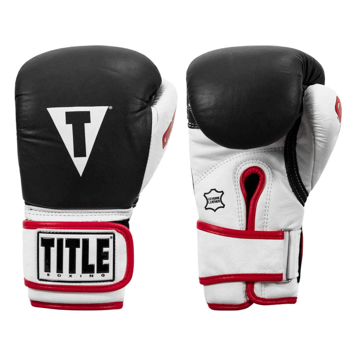 Боксерські рукавиці TITLE Boxing Gel World Black M 12oz