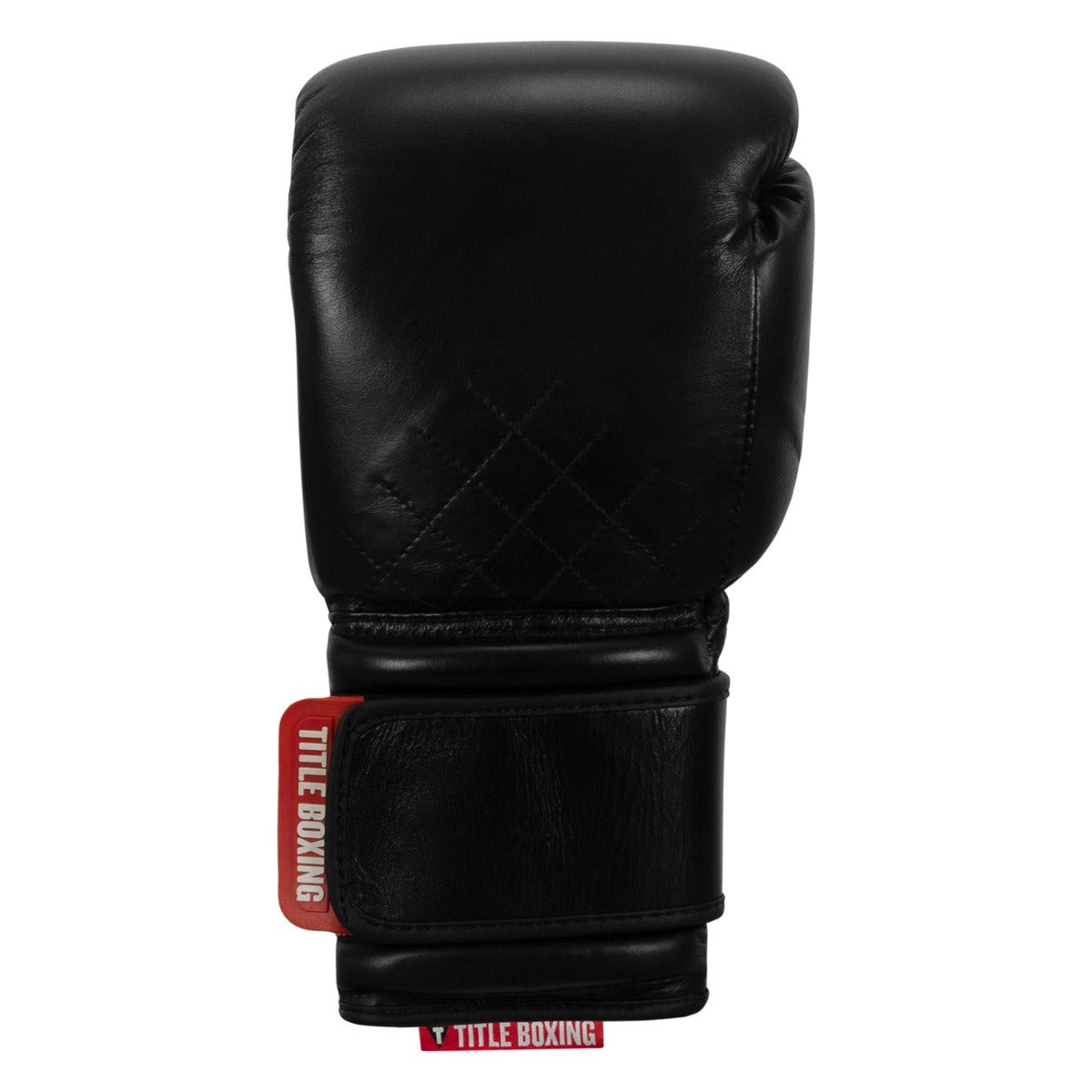 Боксерські рукавиці TITLE Boxing Ko-Vert Black 14 oz