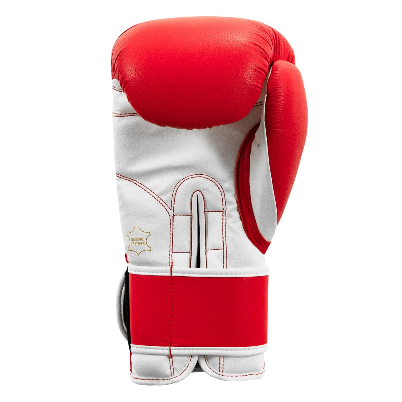 Боксерські рукавиці TITLE Boxing Pro Style Leather Gloves3.0 Red/White 14 oz