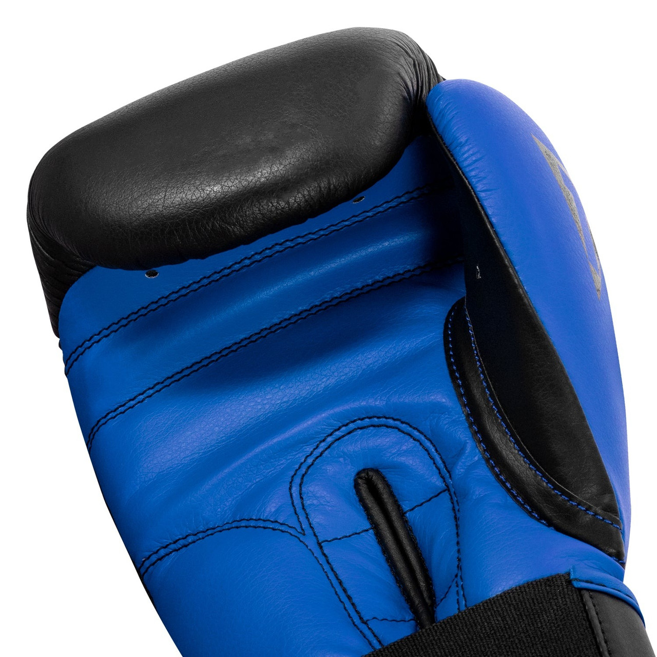 Боксерські рукавиці TITLE Boxing Dynamic Strike Black/Blue 12 oz