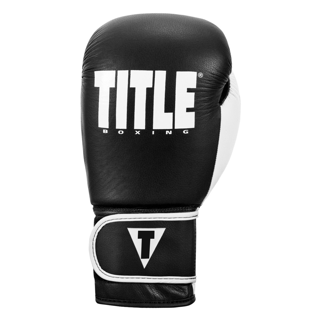 Боксерські рукавиці TITLE Boxing Dynamic Strike Black/White 16 oz
