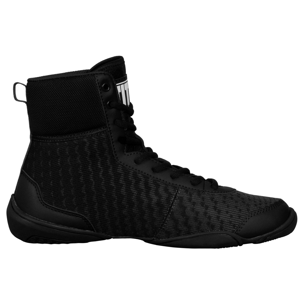 Боксерки (боксерське взуття) TITLE Boxing Predator II Shoes 2.0 Black/Grey 40р.