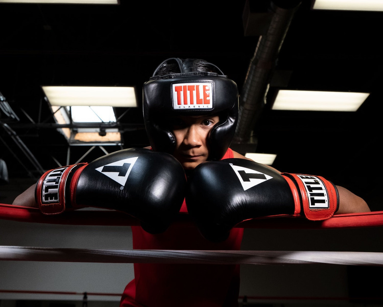 Боксерський шолом TITLE Classic Full Coverage Training Headgear 2.0 Black L