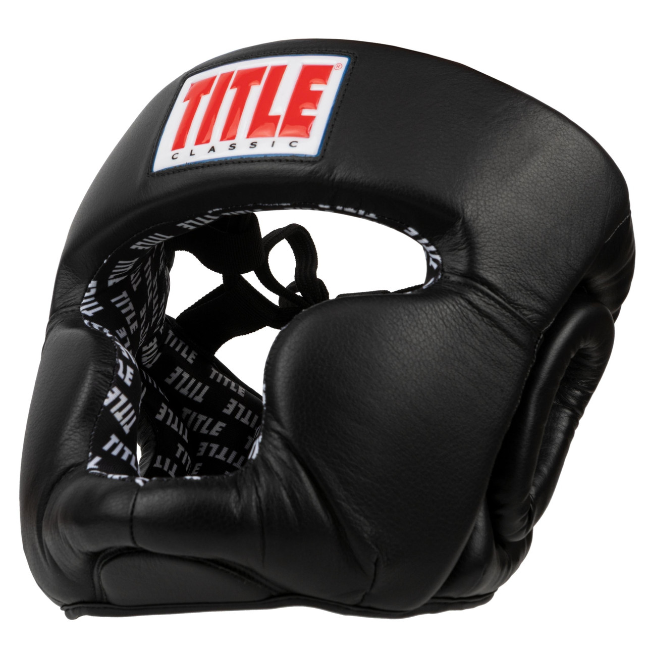 Боксерський шолом TITLE Classic Full Coverage Training Headgear 2.0 Black XL
