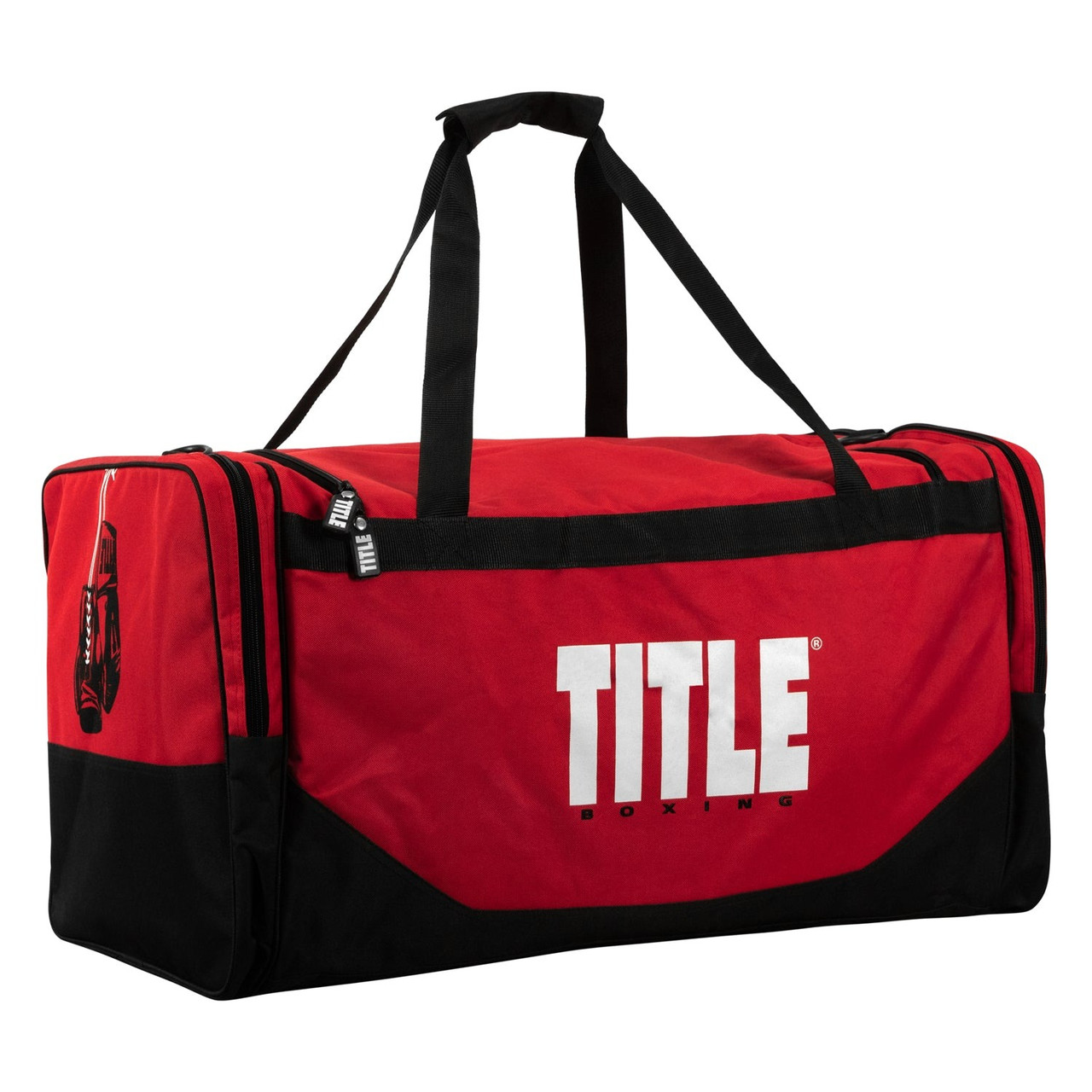 Спортивна сумка TITLE Boxing Deluxe Gear Bag Red