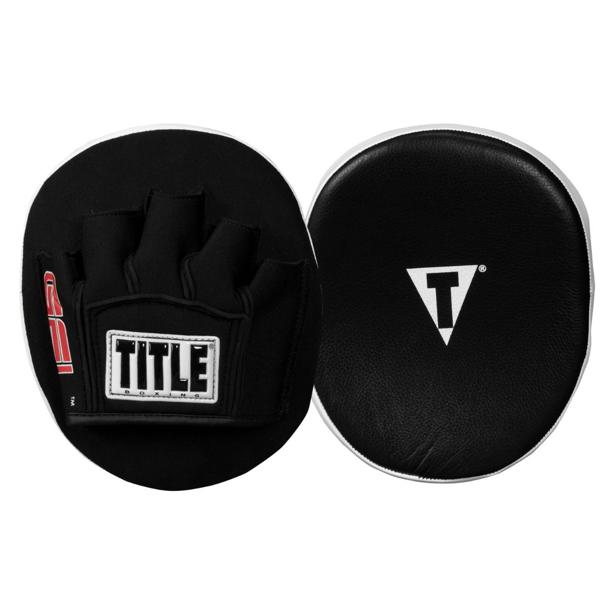 Лапи боксерські TITLE Boxing Gel Tech Punch Mitts 2.0 Black