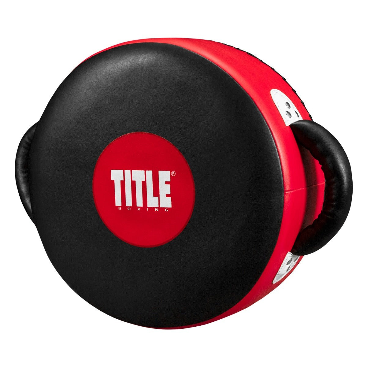 Маківара кругла TITLE Boxing Wrap-Around Stationary Punch Shield Black/Red