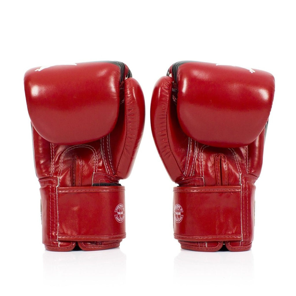 Боксерські рукавиці Fairtex BGV1 Nation Print Red 14 унцій