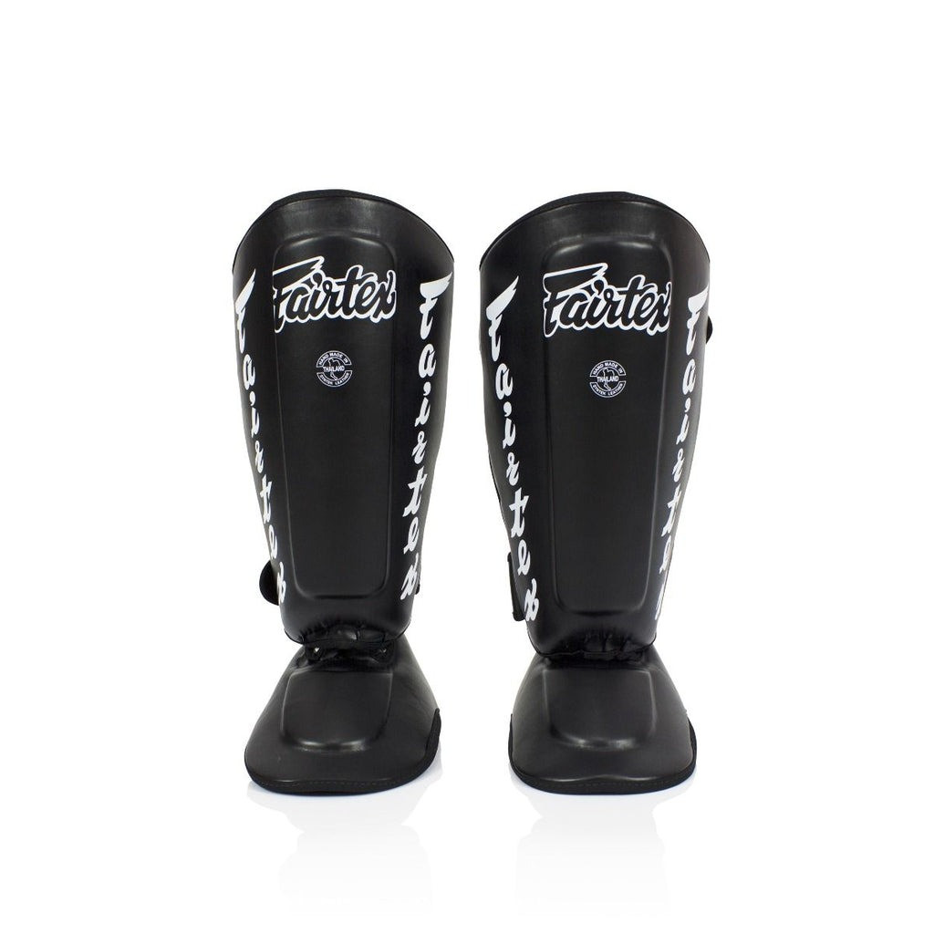 Захист гомілки та стопи Fairtex SP7 Shin Pads Black XL