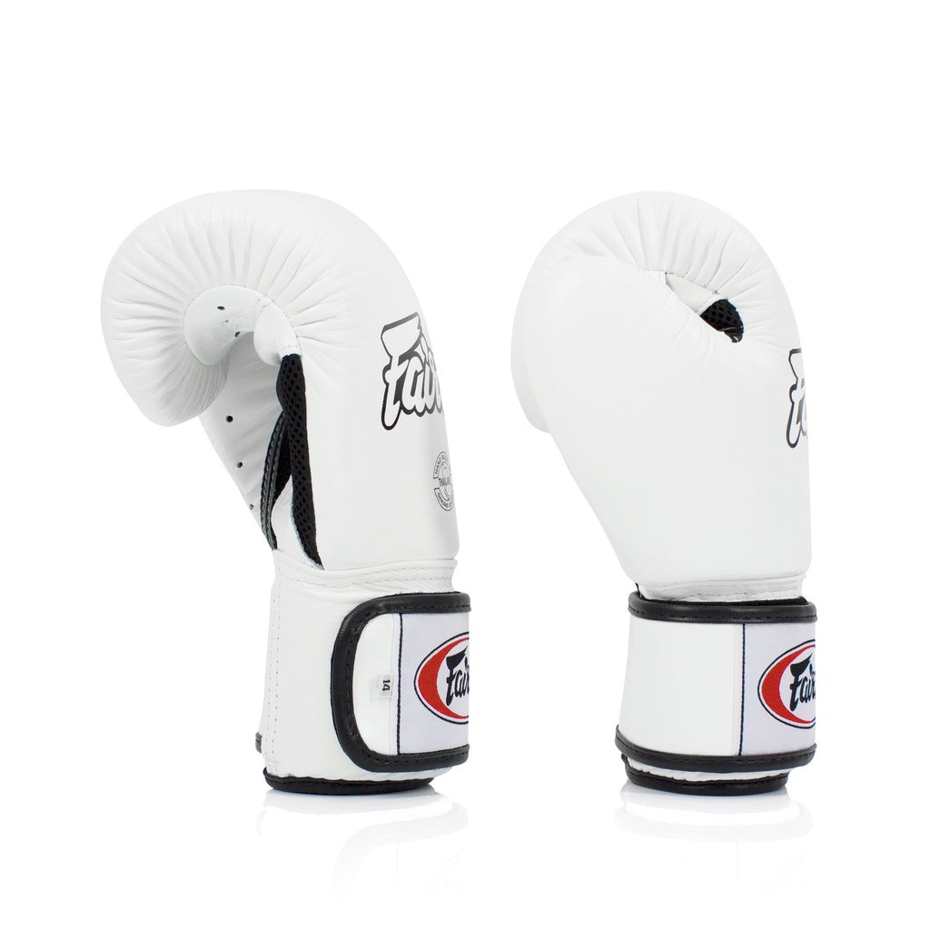 Боксерські рукавиці Fairtex BGV1 White 10 унцій