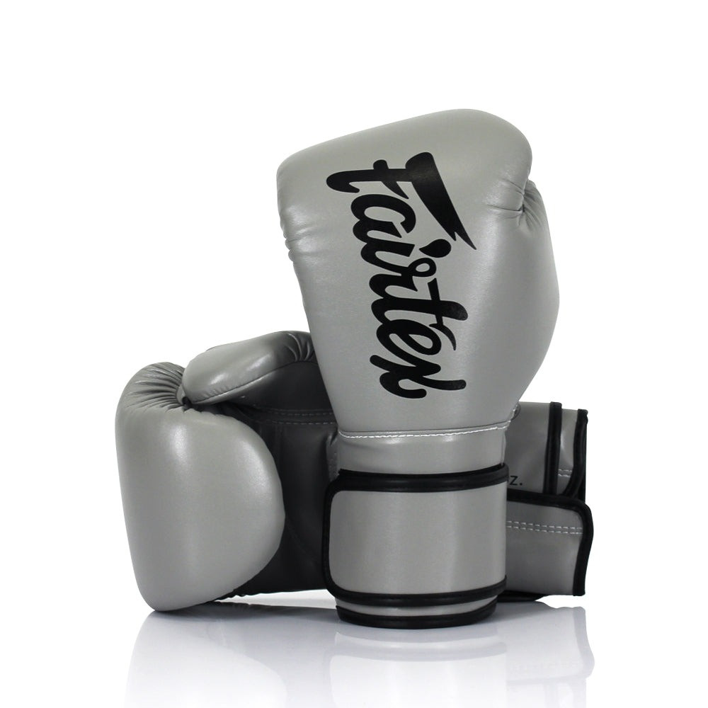 Боксерські рукавиці Fairtex BGV14 Grey 10 унцій