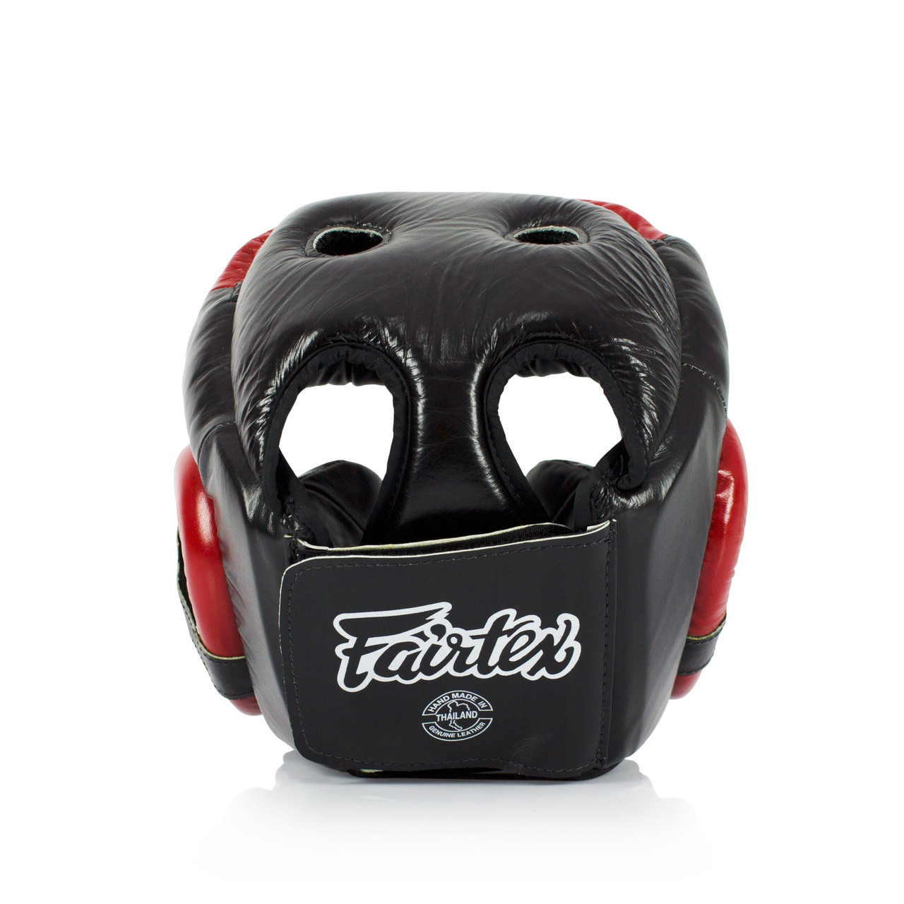 Боксерський шолом Fairtex HG13 Black/Red M
