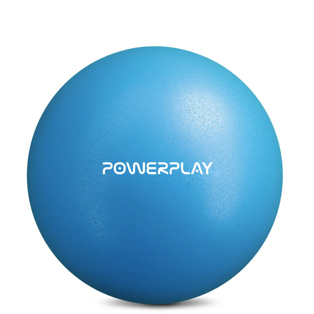 М'яч для пілатесу, йоги та реабілітації PowerPlay PP_4415 Body Shape Ball 22 см Синій