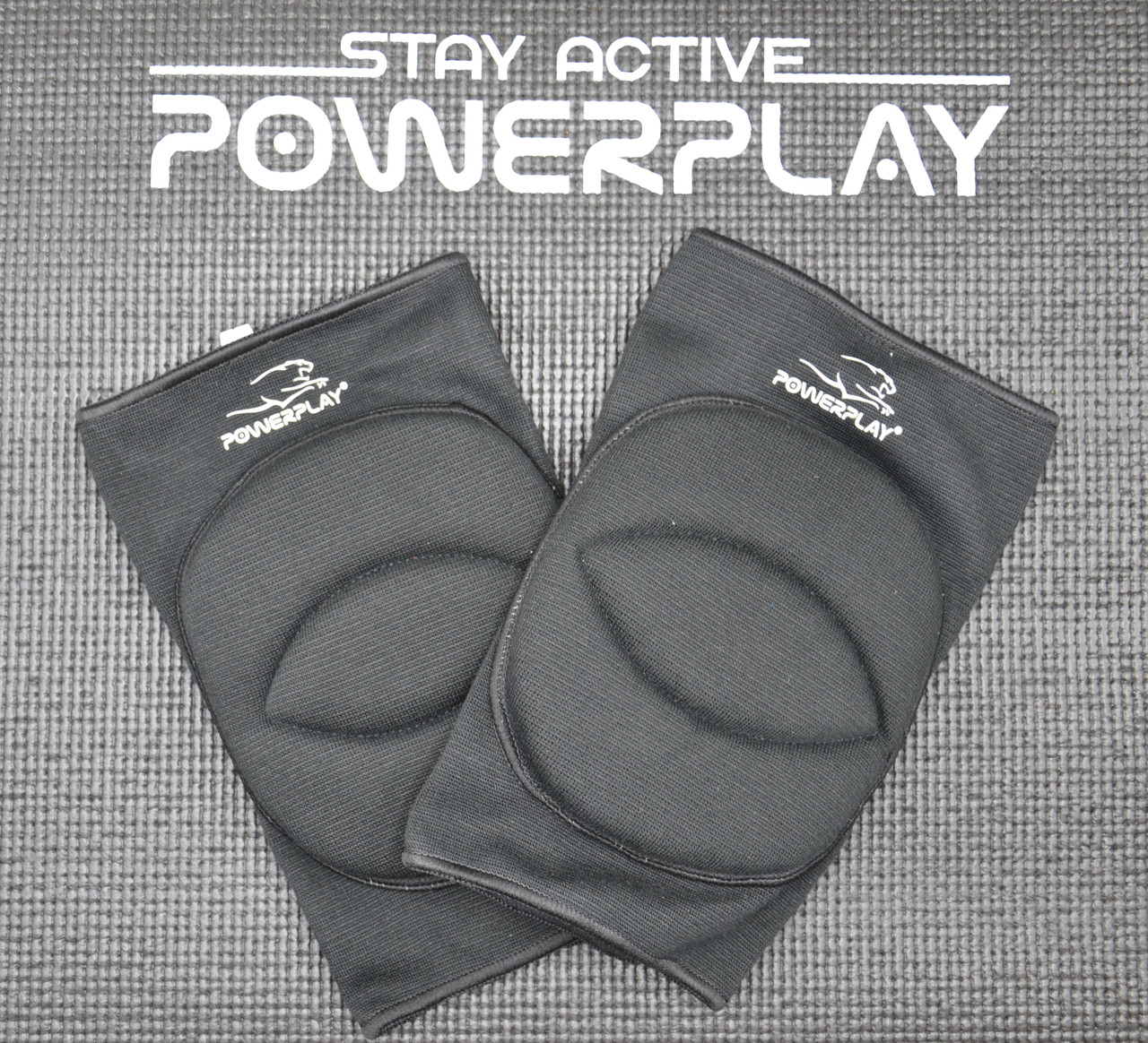 Наколінники PowerPlay PP-8000 Elastic Knee Support (пара) чорні XL