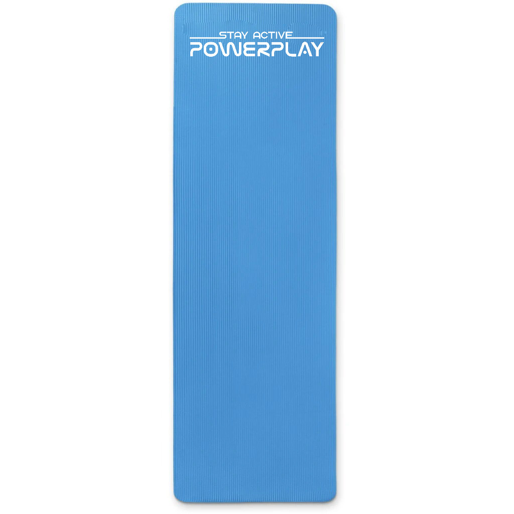 Килимок для йоги та фітнесу PowerPlay 4152 NBR Performance Mat Синій (183x61x1)