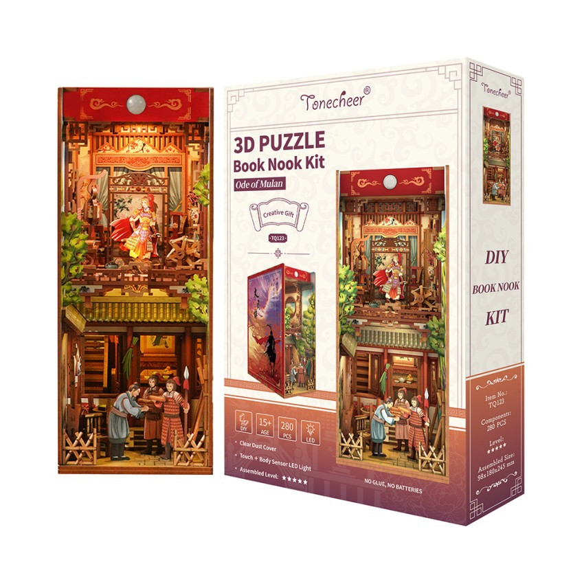 Конструктор Бук Нук Tonecher Ода Мулан TQ123