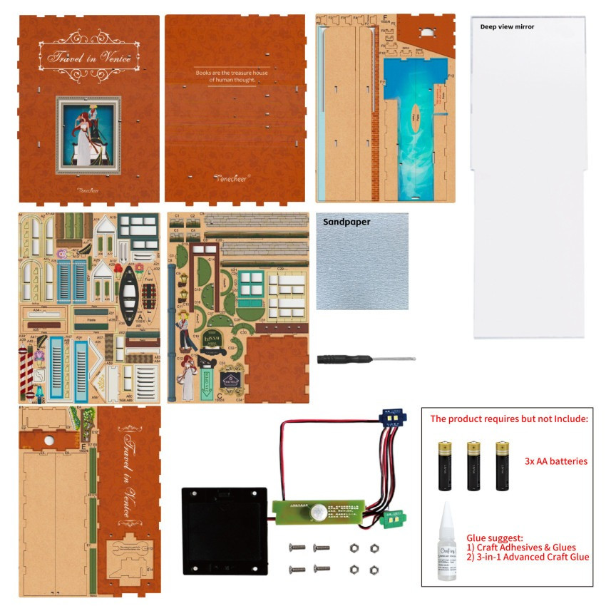 Конструктор Бук Нук Tonecher Подорож в Венецію TQ107