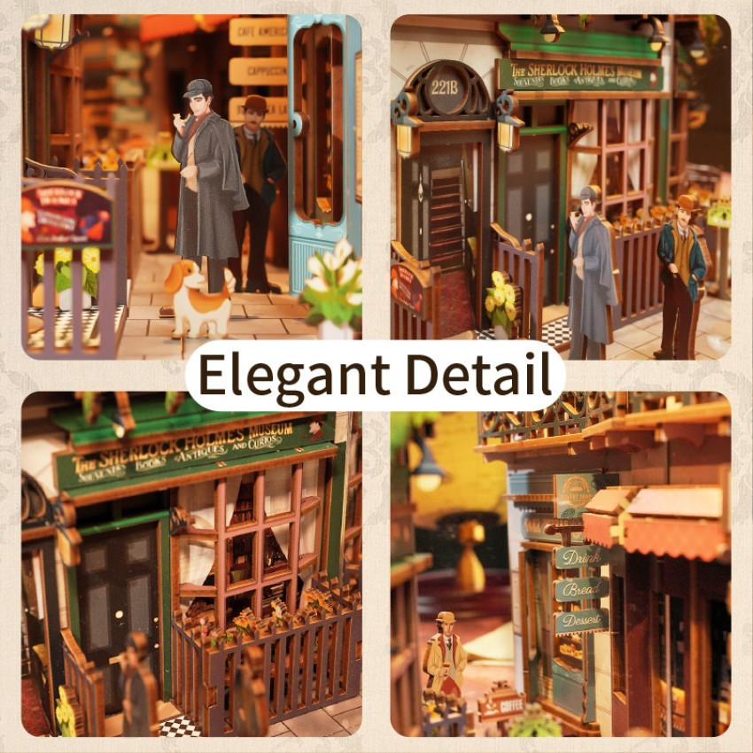 Конструктор Бук Нук Tonecher Бейкер стріт Шерлок Хомс TQ108