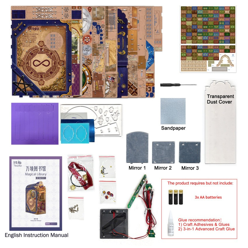 Конструктор Бук Нук Tonecher Магічна бібліотека TQ134