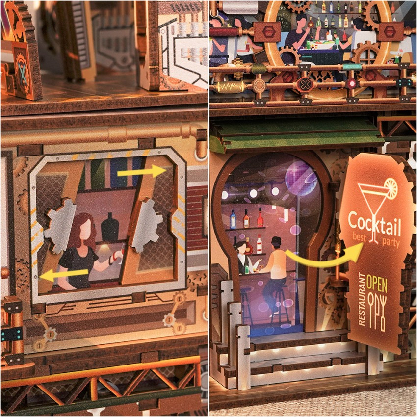 Конструктор Бук Нук Tonecher Панк-бар TQ183