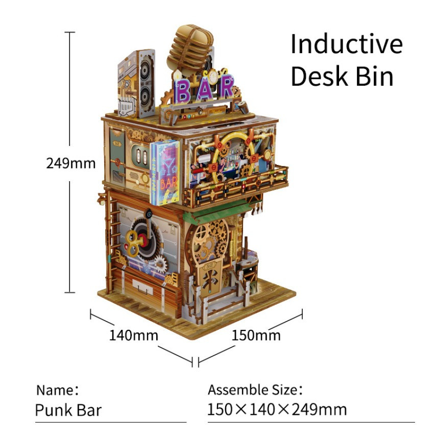 Конструктор Бук Нук Tonecher Панк-бар TQ183