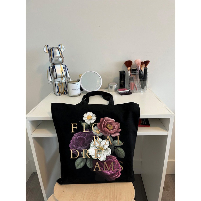 Екошопер Bookopt BK4109 Florar dream чорний