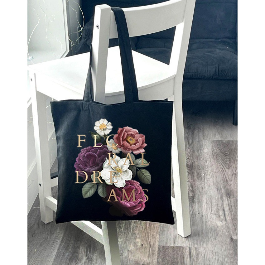 Екошопер Bookopt BK4109 Florar dream чорний